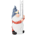 Pluviom�tre nain de jardin, r�sistant, outil analogique, hxlxp: 18 x 8, 5 x 8 cm, d�co d'ext�rieur, multicolor ...