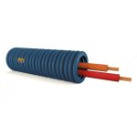 Pm plastic materials - gaine lectrique prfile ict 16 - 3x1. 5 - couronne de 100m bleu - marron - ...