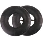 Pneu de chambre  air 2 pices sries 4. 10 / 3. 50 - 4 pouces pour diable, chariot, chariot manuel, ...