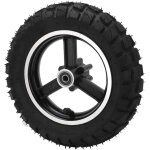 Pneu gonflable 255x80 pour trottinette �lectrique tout - terrain avec jante frein � disque alliage