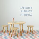 Pochoir lettres & chiffres, pochoirs alphabet q , pour projets cratifs, 9, 5 cm x 9, 5 cm