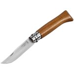 Pocket knife no. 08 wood handle walnut (002022) - opinel