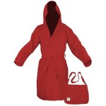 Poddy peignoir technique en microfibre rouge l