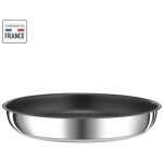 Pole anti - adhsif 24cm inox / noir tefal l9730402