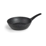 Pole antiadhsive, aluminium forg, convient  tous types de feux dont induction, 28cm, cologique, ...