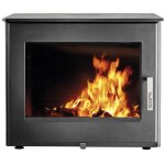 Supra - poêle à bois étanche 9kw noir udo rabaisse Supra - poêle à bois étanche 9kw noir udo rabaisse
