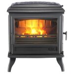 Pole  bois fonte 7kw anthracite - godin - 366149