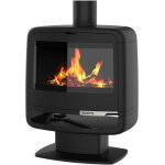 Supra - pole  bois paul sur pied 10kw en fonte - tanche - eco design