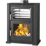 Pole  bois avec four - firematic miami 9. 5 kw