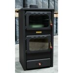 Kupro - poêle à bois avec four. puissance de chauffage de 8 kw. modèle ' lux oven cast' Kupro - poêle à bois avec four. puissance de chauffage de 8 kw. modèle ' lux oven cast'