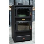 Kupro - poêle à bois avec four. puissance de chauffage de 8 kw. modèle ' lux oven steel' Kupro - poêle à bois avec four. puissance de chauffage de 8 kw. modèle ' lux oven steel'