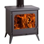 Poêle a bois eco design veneto 7, 5 kw titanium - juan panadero Poêle a bois eco design veneto 7, 5 kw titanium - juan panadero