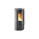 La nordica extraflame - pole  bois en pierre raccordable - la nordica liu petra 5. 0 7. 5 kw