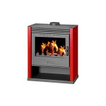 Poele a bois rubin 13. 0kw h85xl69xp44