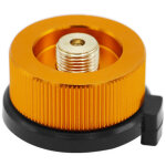 Po�le camping adaptateur gaz conversion t�te adaptateur pour canister butane vis cartouche de gaz adaptateur ...