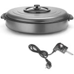 Po�le �lectrique pour frire et cuire au four 55cm 1600w hendi 239605