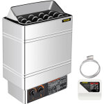 Poele electrique de sauna 9 kw poele de sauna electrique pour 9 - 13 m3 chauffage sauna 104 - 221? poele ...
