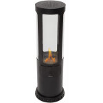 Purline - po�le � �thanol 3kw en acier noir