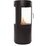 Purline - po�le � �thanol 3kw en acier noir