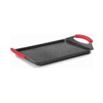 Poêle façon pierre - grill, 33x25 cm lacor Poêle façon pierre - grill, 33x25 cm lacor