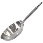 Po�le � frire 24 cm en inox 18 / 10 sans rev�tement de 1, 7 litres elo profi therm