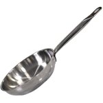 Pole  frire 28 cm en inox 18 / 10 sans revtement de 2, 6 litres elo profi therm