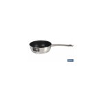 Poêle à frire à induction inox modèle polenta Ø200 mm Poêle à frire à induction inox modèle polenta Ø200 mm