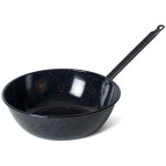 Po�le � frire profonde en porcelaine avec manche 40 cm