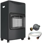 Poele  gaz 4200w 3 niveaux de chauffe allumage piezo grands volumes + tuyau et dtendeur butane intec ...
