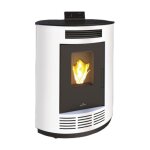 Bronpi - pole  granuls d'angle nina 9 kw blanc