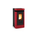 Extraflame - pole  granules cramique canalisable lucia plus 13 kw bordeaux