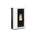 Pole  granules extra - plat canalisable - extraflame annabella ad evo 9 kw blanc