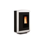 Extraflame - pole  granules extra plat canalisable souvenir lux evo 11 kw blanc