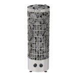 Pole harvia cilindro 6, 8  9 kw - option: sans pierre - puissance pole: 6, 8 kw