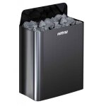 Po�le harvia wall black sans unit� de contr�le wall black 9kw