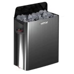 Po�le harvia wall black sans unit� de contr�le wall black 9kw