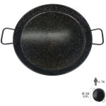 Po�le � paella �maill�e 16 personnes / 55 cm.