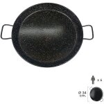 Po�le � paella �maill�e 6 personnes / 34 cm.