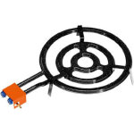 Po�le � paella plate au gaz butane l - 50 3f - 50 cm