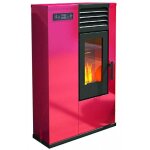 Po�le � pellets punto fuoco susy slim 7, 5kw rouge