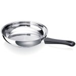 Poele polo - o 24 cm - gris - tous feux dont induction - beka