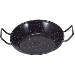 Po�le double profonde avec poign�es �maill�es 55 cm.