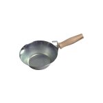 Poelon de platrier 180 mm avec manche en bois
