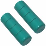 Poign�e de brouette en pvc souple diam�tre 32mm longueur utile 105mm � enmancher chariot (paire)