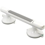 Poign�e de douche, barres d'appui de 12 pouces avec ventouse solide pour baignoires et douches, poign�e ...