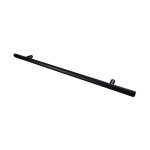 Poigne noire pour meuble lave - mains - entraxe 255 mm