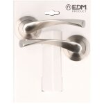 Poign�e de porte rosette jeu 707 nickel satin� edm