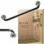 Poign�e de s�curit� salle de bain poign�e de douche support personnes �g�es handicap�es 50 cm