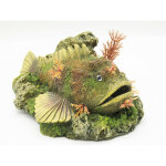 Vadigran - poisson avec diffuseur de bulle 21 x 14. 5 x 9 cm dcoration aquarium