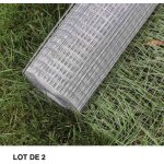 Le poisson qui jardine - lot de 2 : 10m. grillage  poules 25 mm. clapier, poulailler, volire - acier ...